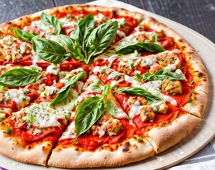 Vegan Elegance: Ultra-Realistic Food Composition