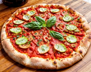 Vegan Elegance: Ultra-Realistic Food Composition
