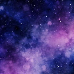 Fototapeta na wymiar Starry cosmic sky. Space background created with Generative Ai technology
