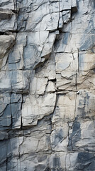 Fototapeta premium White stone grunge background, rough rock wall texture