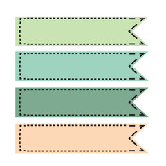 Set of labels. Sticky Note, digital Illustration. Sticky Notes Strip. Sticky Notes.	