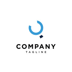 BA arabic logo icon vector template.eps