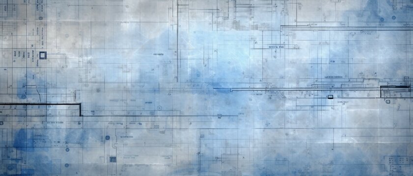 Blueprint on Graph Paper texture background,a blueprint-inspired paper texture, can be used for printed materials like brochures, flyers, business cards.