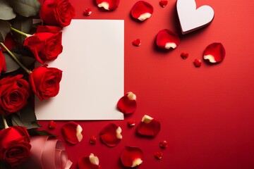 Heartfelt Valentine's: Love in Flatlay