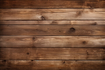 Fototapeta na wymiar 木材の茶色の壁の板パネルのテクスチャの背景画像　timber wood brown wall plank panel texture background　Generative AI