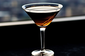 Espresso Martini, A coffee-flavored cocktail that combines vodka, coffee liqueur (such as Kahlúa), and freshly brewed espresso, often garnished with coffee beans