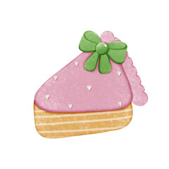 cake with strawberry