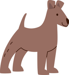 Dog Pet Standing