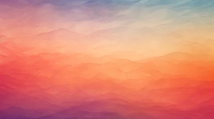 Tableaux ronds sur plexiglas Corail sunrise color abstract background