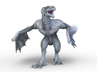 ドラゴン　3DCG レンダリング