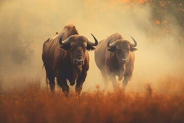 Buffalos background