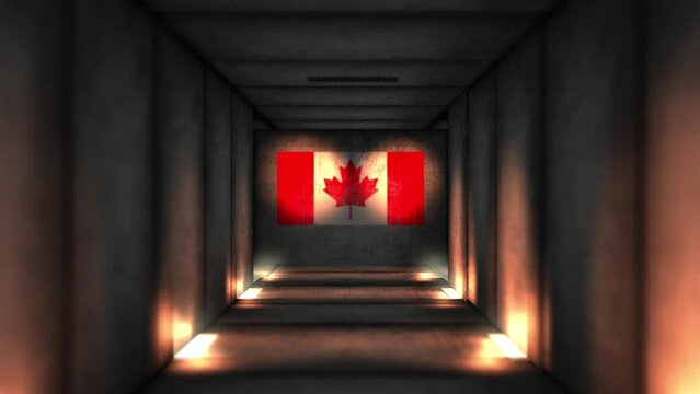 Traveling through a Canada Fallout or Bomb Shelter or Military Tunnel Complex