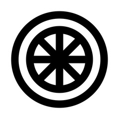 tire line icon