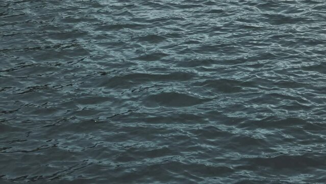 Small waves in water, Ottenstein, Lower Austria, Austria, Europe