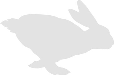 animal rabbit silhouettes
