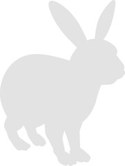 animal rabbit silhouettes