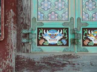 Details of temple gate