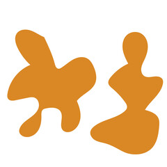 Abstracts shape vector decor