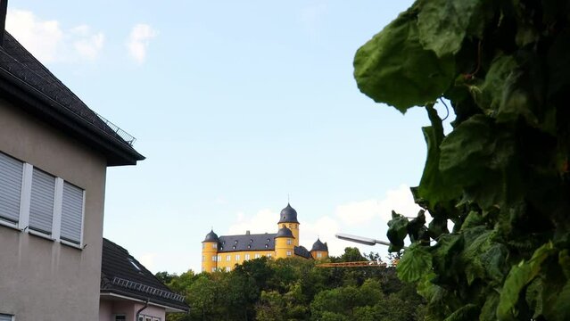 castle montabauer in the westerwald germany video