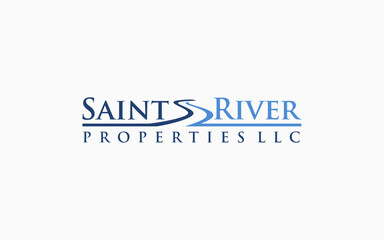 river house logo vector icon illustration