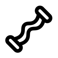 stretch rope line icon