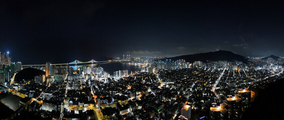 Obraz premium 부산야경