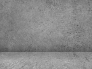 Concrete wall background for displaying products in 3d.