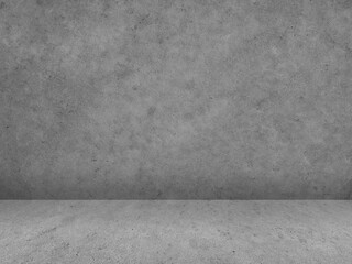 Concrete wall background for displaying products in 3d.