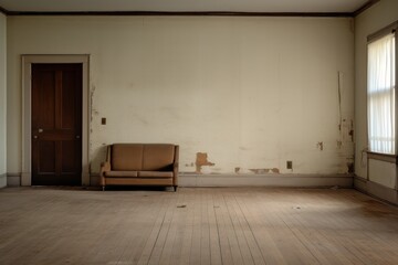 empty abandoned room