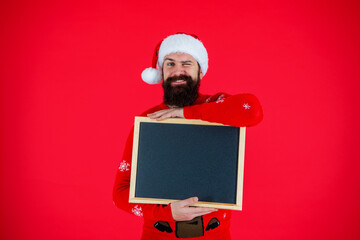 Xmas advertisement, copy space. Christmas shopping sale. Happy New Year. Xmas holiday...