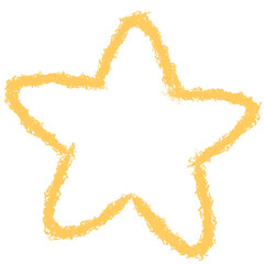 yellow star on a white