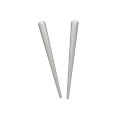Chopsticks, 3D render illustration