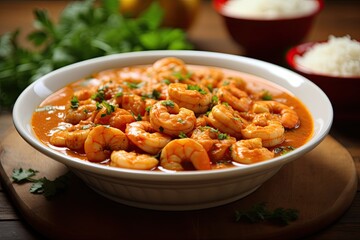 Shrimp Creole. Mardi Gras food
