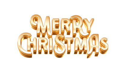 Merry Christmas - Lettering 3D
