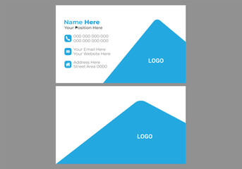  modern and clean business card template.