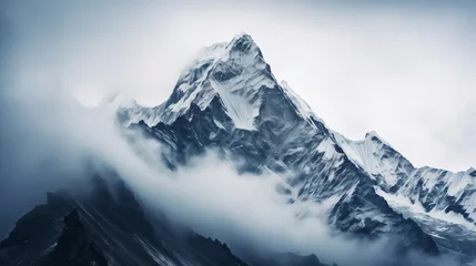 Foto auf Acrylglas Alpen snow covered mountains