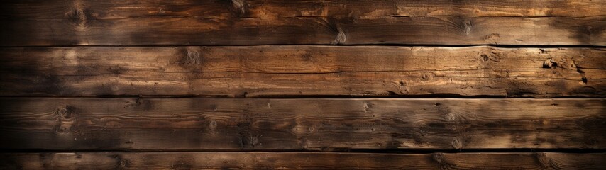 Weathered Charm: Close-Up View of Old Wooden Plank Wall