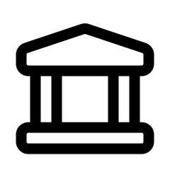 bank line icon