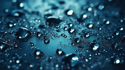 View Glass Water Drops Closeup , Wallpaper Pictures, Background Hd