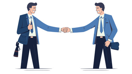 Concept vector illustration of business situation.