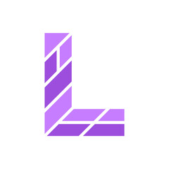 Monogram L design vector logo. Monogram initial letter mark L logo design. Monogram design vector logo. Monogram initial letter mark L logo design. Simple L monogram