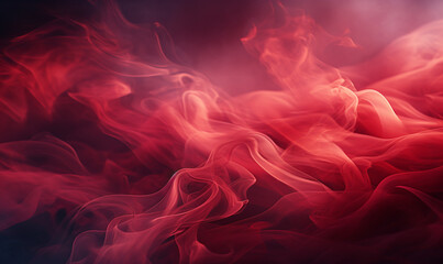 Abstract red smoke flames texture isolated on background, High quality photo