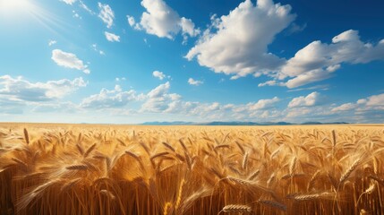 Movement Clouds Over Agricultural Field Wheat , Wallpaper Pictures, Background Hd