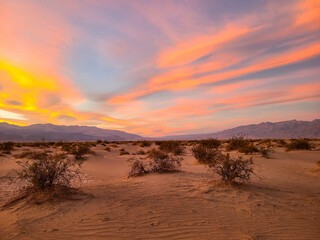 Desert Landscapes Death Valley
