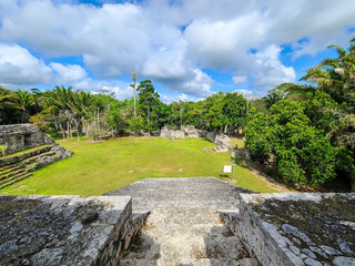 Maya Ruins in the Jungle