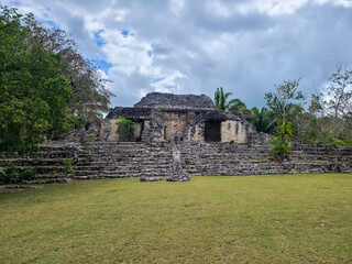 Maya Ruins in the Jungle