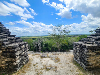 Maya Ruins in the Jungle