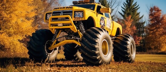 photo of offroad monster truck
