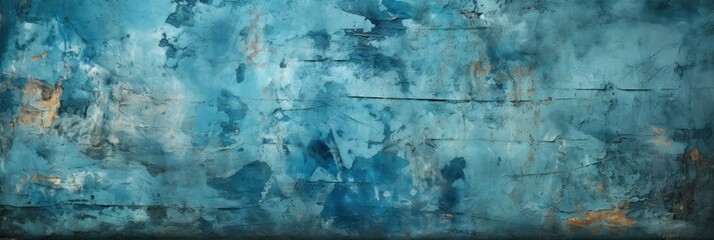Fototapeta na wymiar Beautiful Abstract Grungy Blue Stucco Wall , Banner Image For Website, Background abstract , Desktop Wallpaper