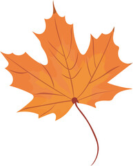 Naklejka na ściany i meble Canadian maple leaf illustration